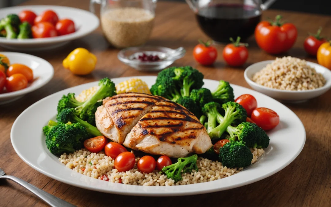 repas qui ne fait pas grossir